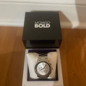 Movado Mens Watch silver